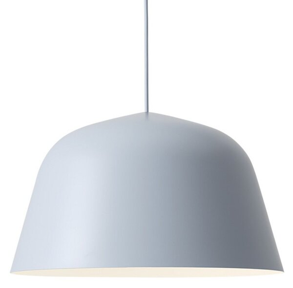 Lustră Pendul Muuto, Albastru, Camera de zi, Aluminiu