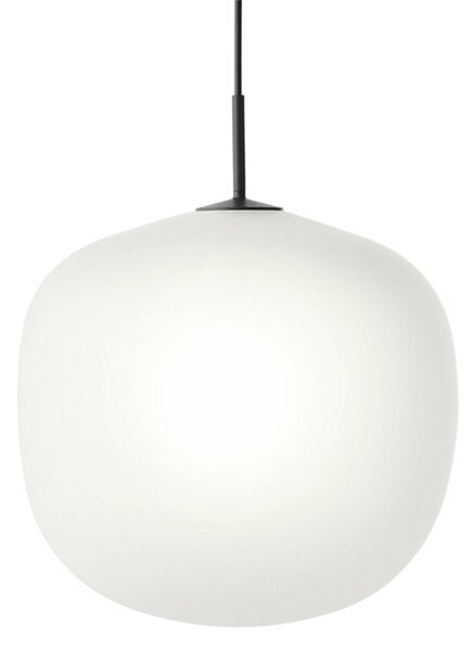 Lustră Pendul Muuto, Alb, Sala de mese, Sticlă