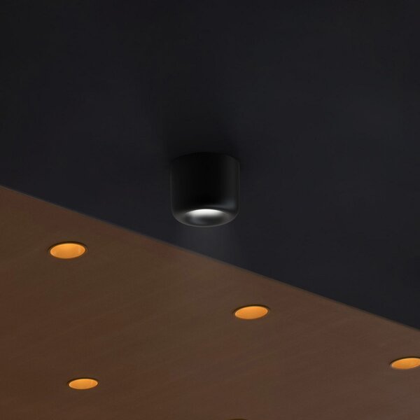 Serien Lighting serien.lighting Cavity Ceiling S, negru, reglabil, Negru, Camera de zi / sufragerie, Metal, Design