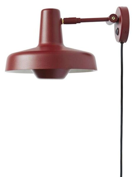 Lampă de perete GRUPA, Roșu, Camera de zi, Aluminiu, Design