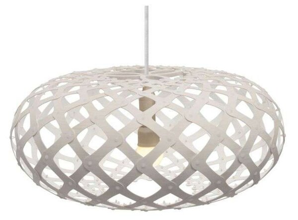 Lustră Pendul david trubridge, Alb, Camera de zi, Bamboo
