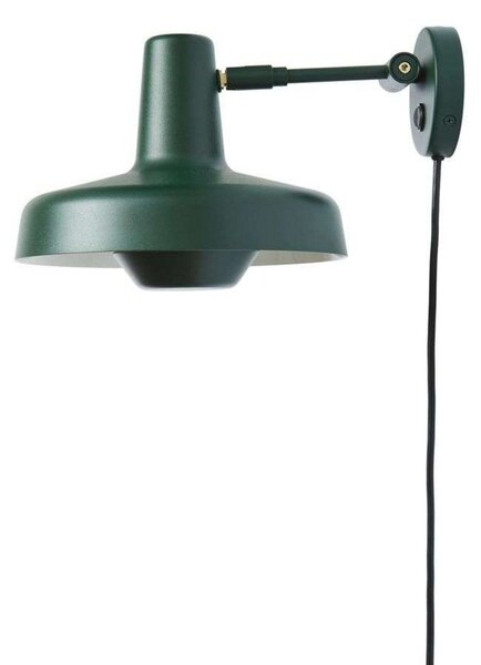 Lampă de perete GRUPA, Verde, Camera de zi, Aluminiu, Vintage