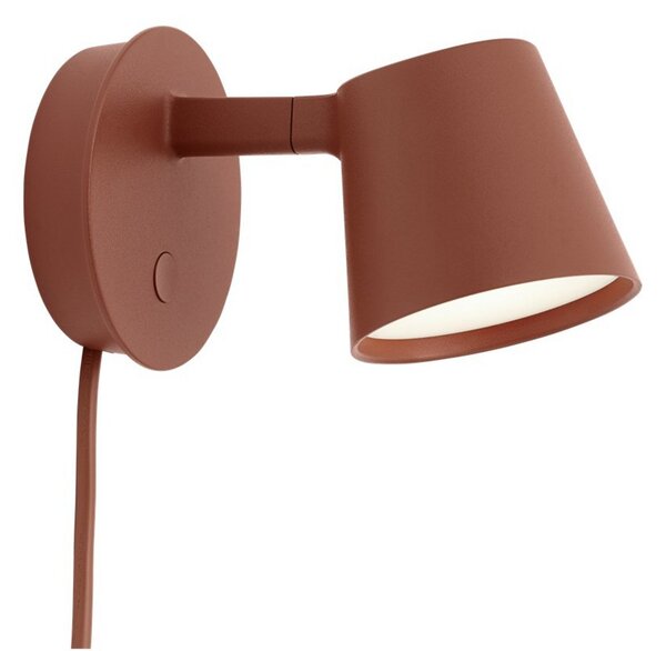 Lampă de perete Muuto, reglabil, Cupru, Camera de zi, Aluminiu