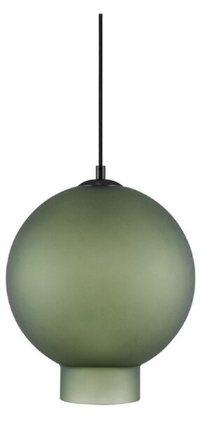 Lustră Pendul Globen Lighting, Verde, Sala de mese, Sticlă