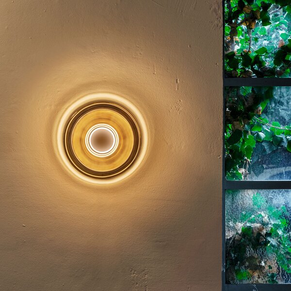 Serien Lighting serien.lighting Curling Wall M 2.700K Triac argint, reglabil, Metalic, Camera de zi / sufragerie, Metal, Modern