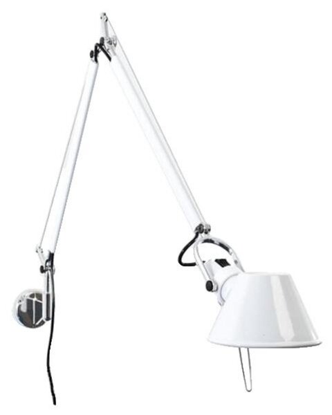 Lampă de perete Artemide, Alb, Studiu / Birou, Aluminiu, Design