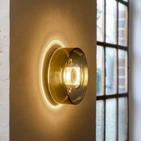 Serien Lighting serien.lighting Curling Wall S 2.700K Triac argint, reglabil, Metalic, Camera de zi / sufragerie, Metal, Modern