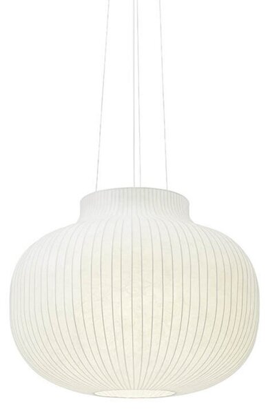Lustră Pendul Muuto, Alb, Sala de mese, Plastic