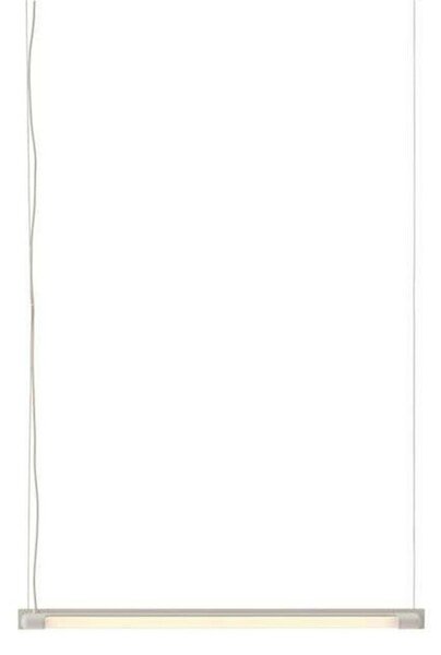 Lustră Pendul Muuto, reglabil, Gri, Sala de mese, Aluminiu