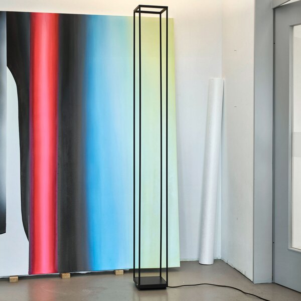 Serien Lighting serien.lighting Reflex² S lampă de podea LED negru, reglabil, Negru, Camera de zi / sufragerie, Metal, Design