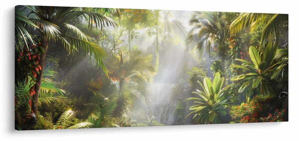 Tablou - Pădure tropicală (120x50 cm)