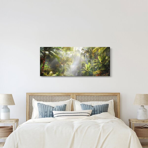 Tablou - Pădure tropicală (120x50 cm)