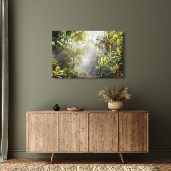 Tablou - Pădure tropicală (90x60 cm)