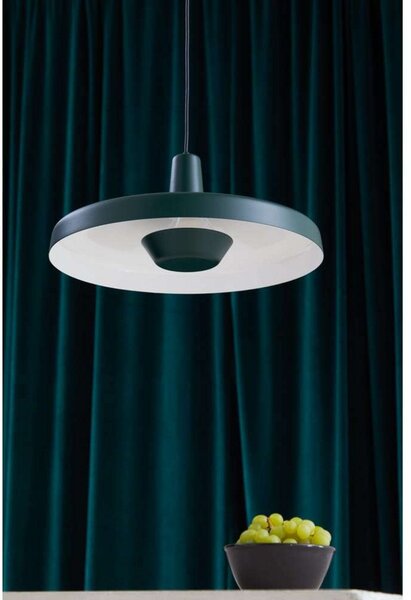 Lustră Pendul GRUPA, Verde, Sala de mese, Aluminiu, Vintage