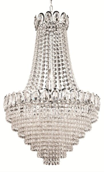 Searchlight Candelabru elegant Crystal, reglabil, Metalic, Camera de zi / sufragerie, Metal