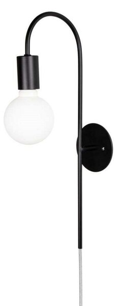 Lampă de perete Globen Lighting, Negru, Metal