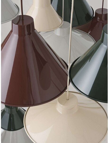 Lustră Pendul Muuto, Verde, Sala de mese, Metal, Design
