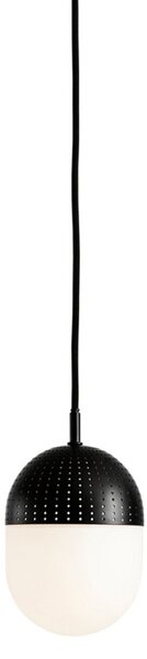 Lustră Pendul Woud, Negru, Camera de zi, Metal