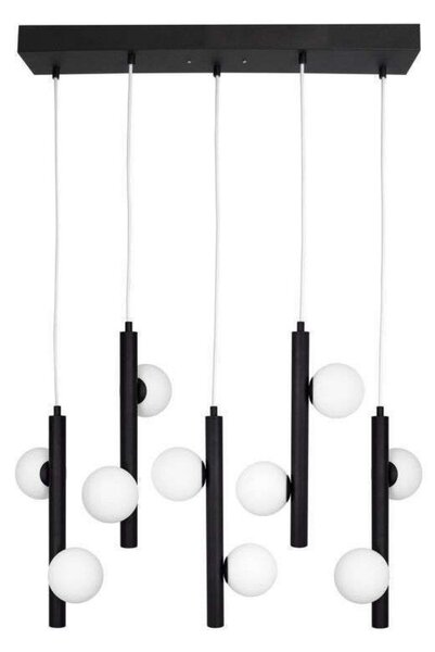 Pearl 5 Lustră Pendul Black - Globen Lighting