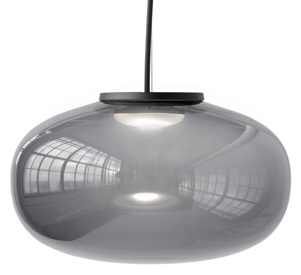 Lustră Pendul New Works, Karl-Johan Large, Gri, Camera de zi, Sticlă, Design