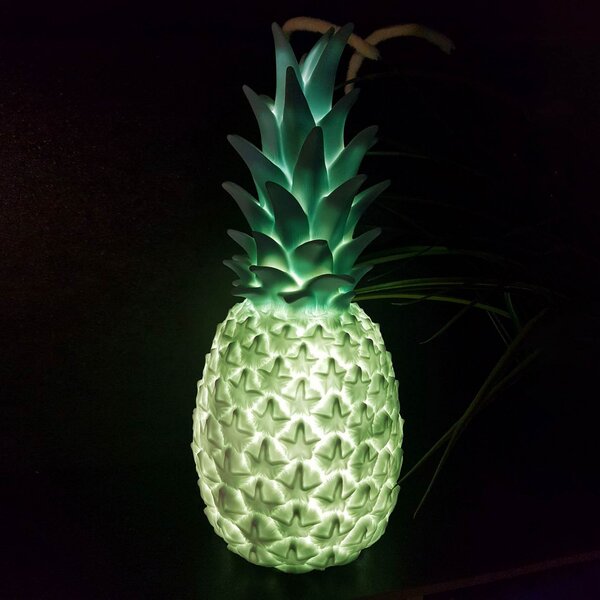 Goodnight Light Lampa decorativă Pinacolada turcoaz RGBW, reglabil, Albastru, Plastic, Design