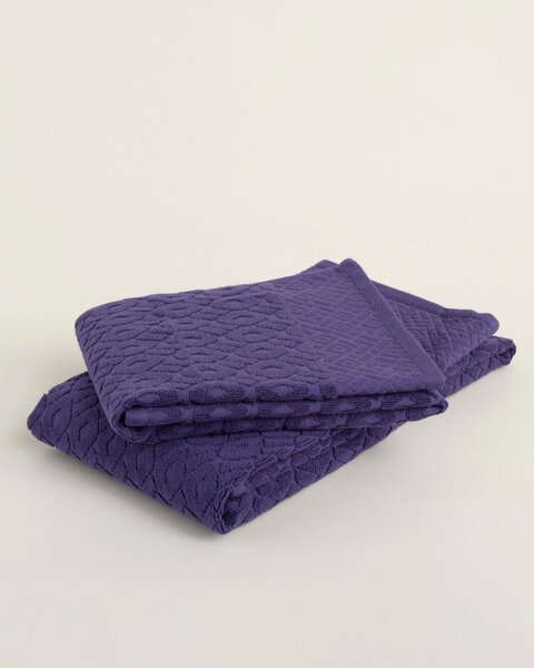 Prosop Lattice 70x140 cm deep violet