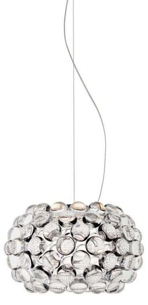 Lustră Pendul Foscarini, Transparent, Sala de mese, Sticlă