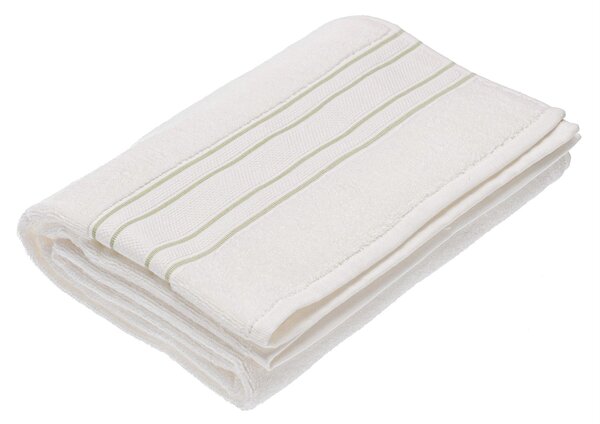 Prosop Gunnar 70x140cm creamy white green