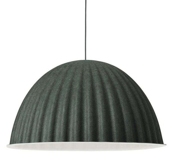 Lustră Pendul Muuto, reglabil, Verde, Camera de zi, Sticlă