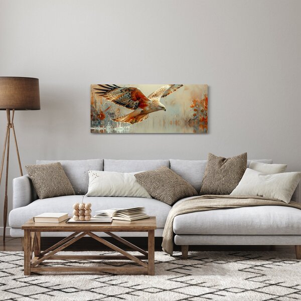 Tablou - Pasăre de pradă (120x50 cm)