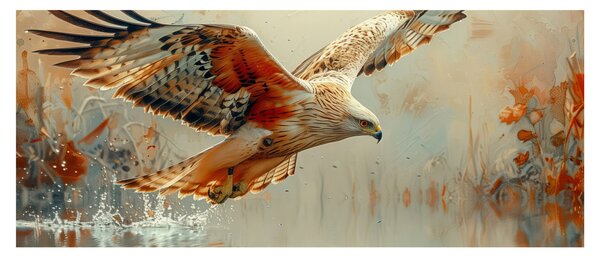 Tablou - Pasăre de pradă (120x50 cm)