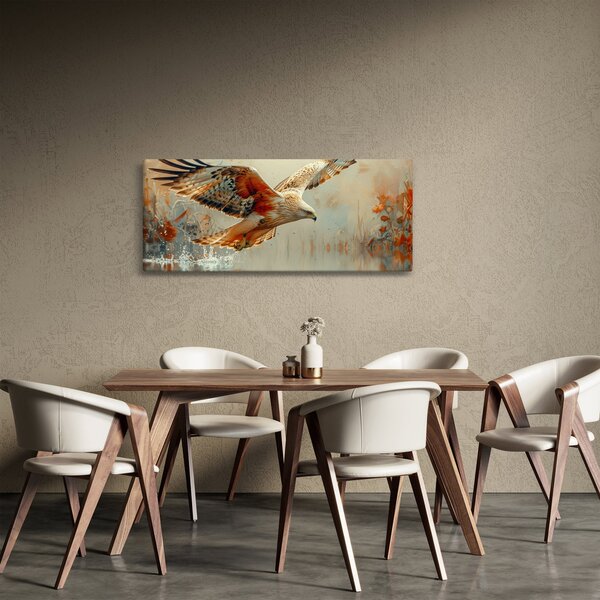 Tablou - Pasăre de pradă (120x50 cm)