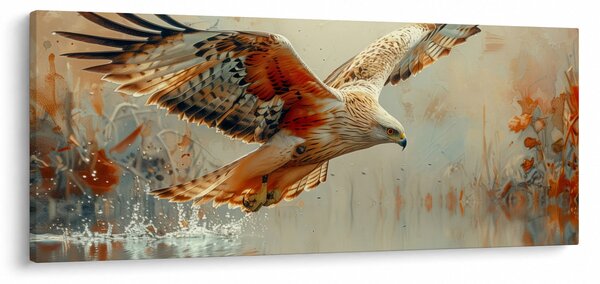 Tablou - Pasăre de pradă (120x50 cm)