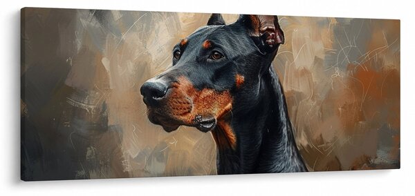 Tablou - Portretul lui Dobrman (120x50 cm)