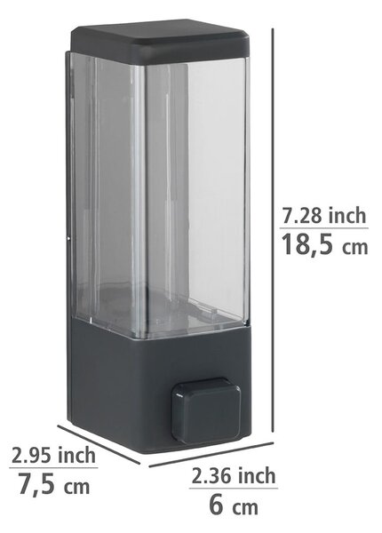Dozator de săpun lichid de montat pe perete din plastic 0.32 l Istres – Wenko