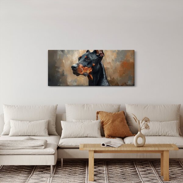 Tablou - Portretul lui Dobrman (120x50 cm)
