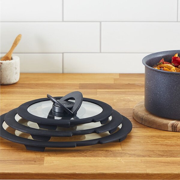 Set de capace 3 buc. din sticlă Ingenio L9849053 – Tefal