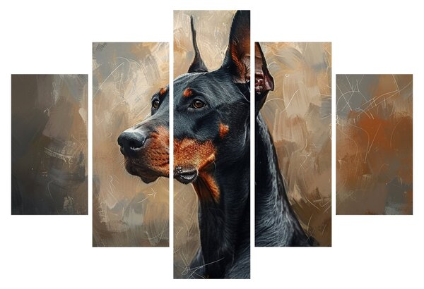Tablou - Portretul lui Dobrman (150x105 cm)