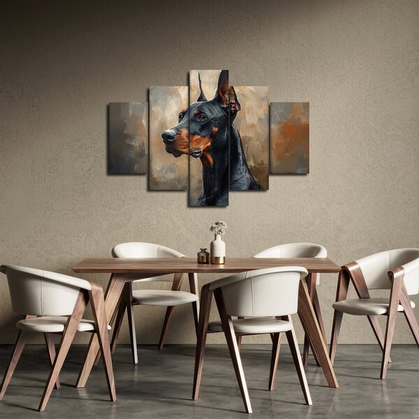 Tablou - Portretul lui Dobrman (150x105 cm)
