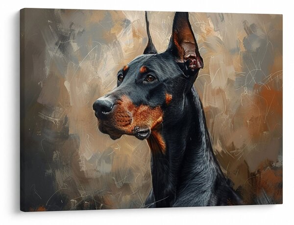 Tablou - Portretul lui Dobrman (70x50 cm)