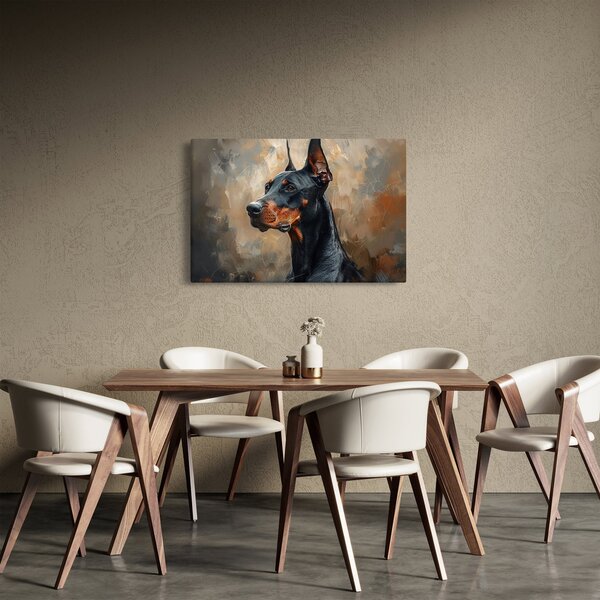 Tablou - Portretul lui Dobrman (90x60 cm)