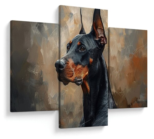 Tablou - Portretul lui Dobrman (90x60 cm)