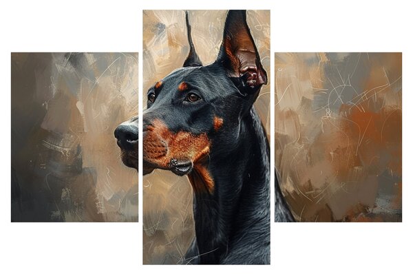 Tablou - Portretul lui Dobrman (90x60 cm)