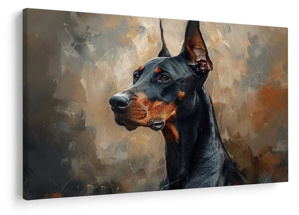 Tablou - Portretul lui Dobrman (90x60 cm)