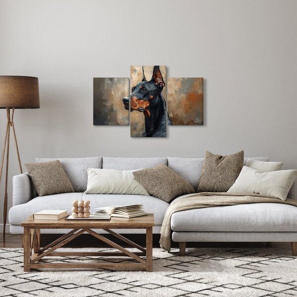 Tablou - Portretul lui Dobrman (90x60 cm)