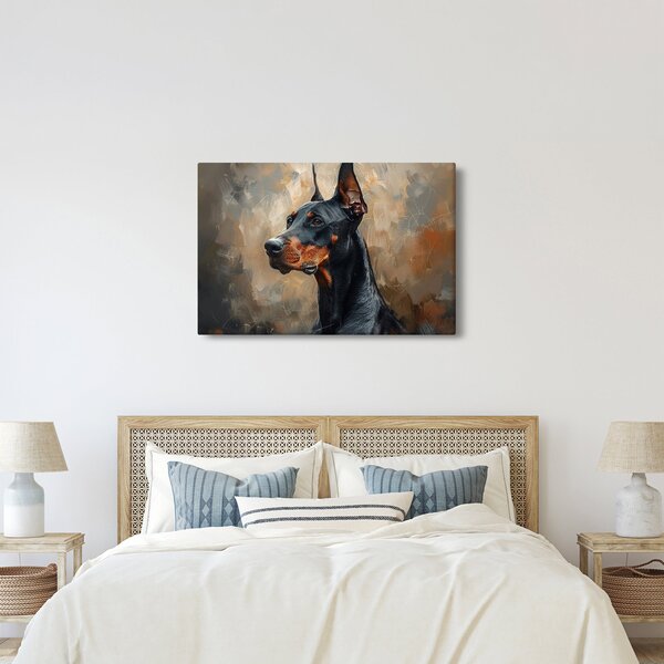Tablou - Portretul lui Dobrman (90x60 cm)