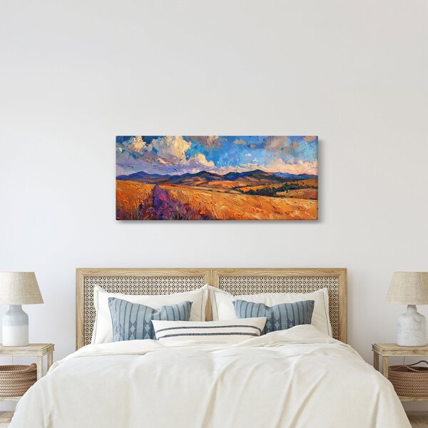 Tablou - Pictură în ulei de peisaj (120x50 cm)