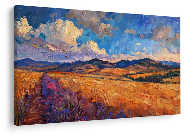 Tablou - Pictură în ulei de peisaj (90x60 cm)