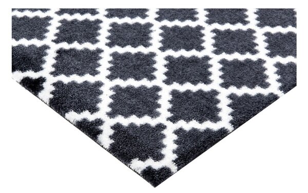 Covoraș intrare Zala Living Elegance, 50 x 70 cm, negru-alb