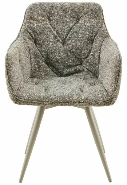 Scaun de dining rotativ MORIX, bej inchis / casmir LEO 32